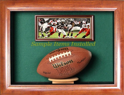 Football Memorabilia Display Case