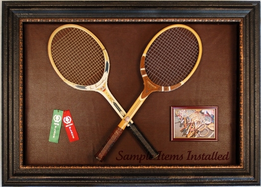 Sports Memorabilia Display Case for Tennis